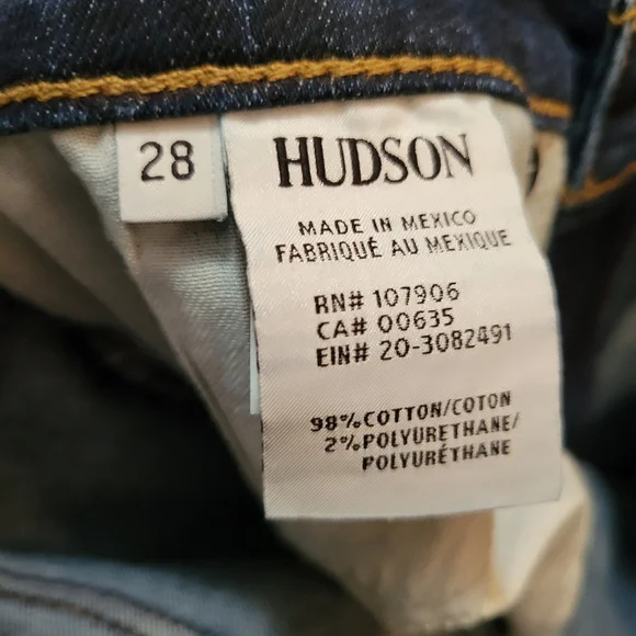 Hudson Barbara Women's High Waist Super Skinny Jean